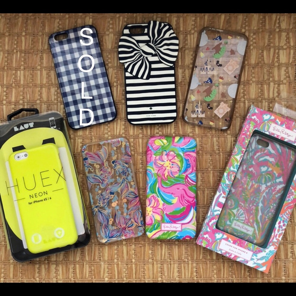 Lot of iPhone 6s/6 phone cases